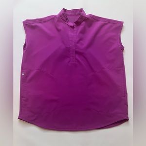 Figs Rafaela oversized scrub top Bright Fuchsia size XS